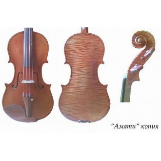 Мастеровая скрипка АМАТИ копия, комплект