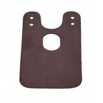 Накладка Clamp Cover на крепление подбородника, коричневая