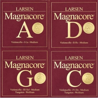 Комплект струн Larsen Magnacore для виолончели