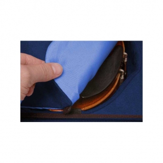 Футляр для скрипки Negri Milano Leather, черный/синий