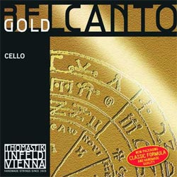 Струна Ре THOMASTIK Belcanto Gold для виолончели